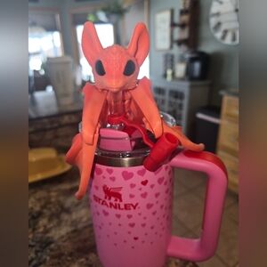 Stanley 3d Printed Bat Straw Topper. New